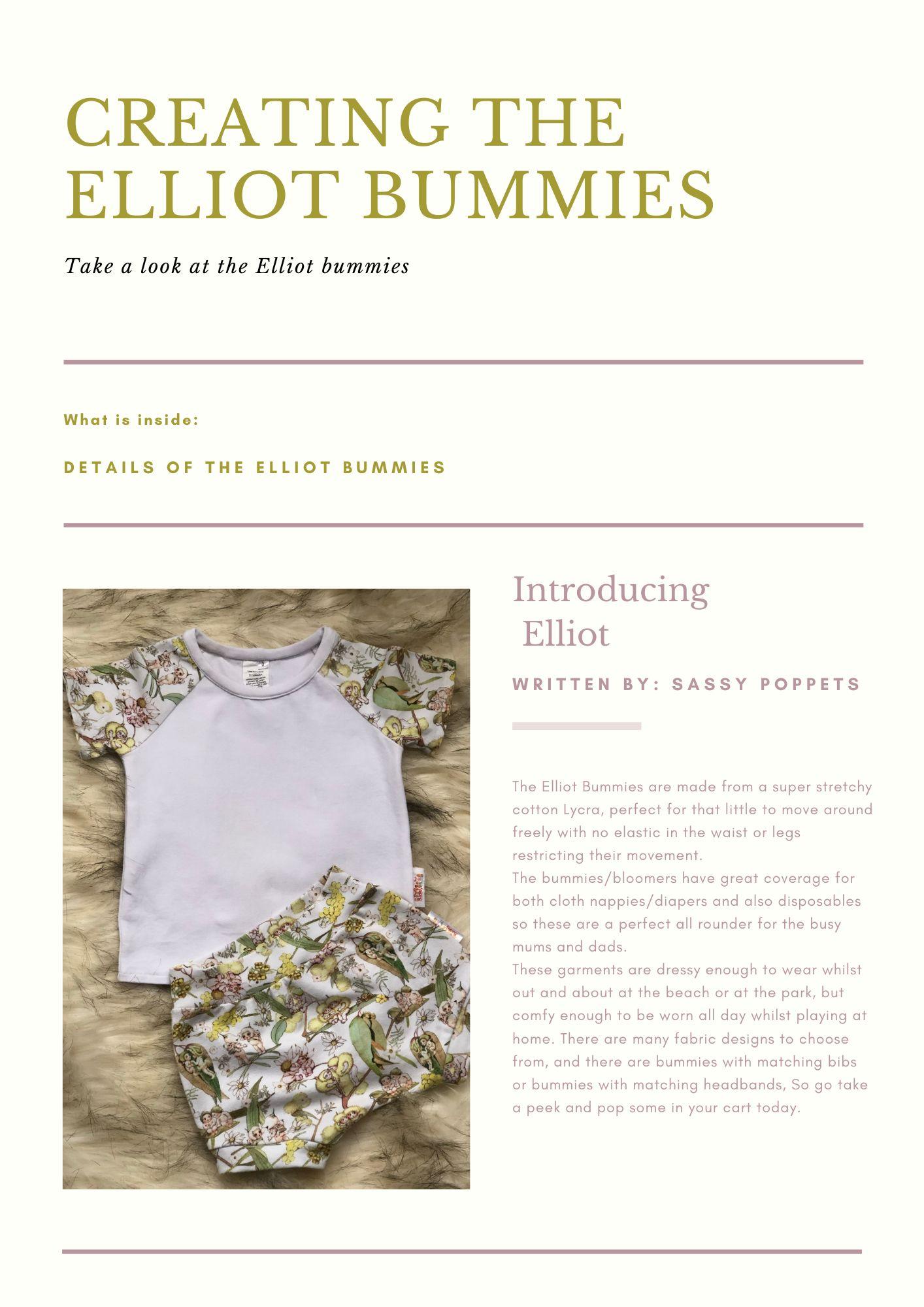 creating the elliot bummies page 1