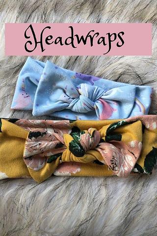 Headwraps assorted sizes and designs