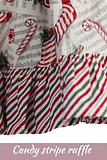 Skyler Christmas Candy Cane Dress size-4
